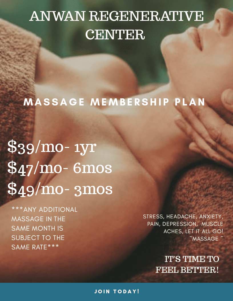 Massage Therapy Special